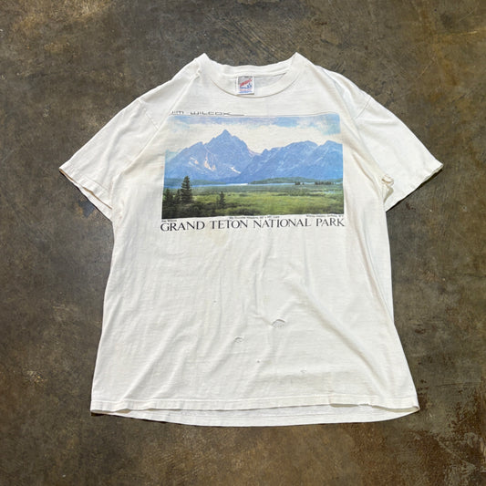 White Grand Teton National Park Tee