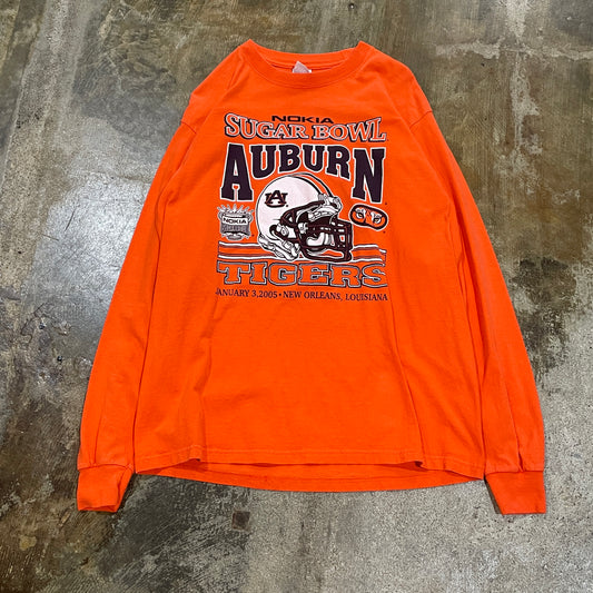 Auburn Orange 2005 Nokia Sugar Bowl LS Tee