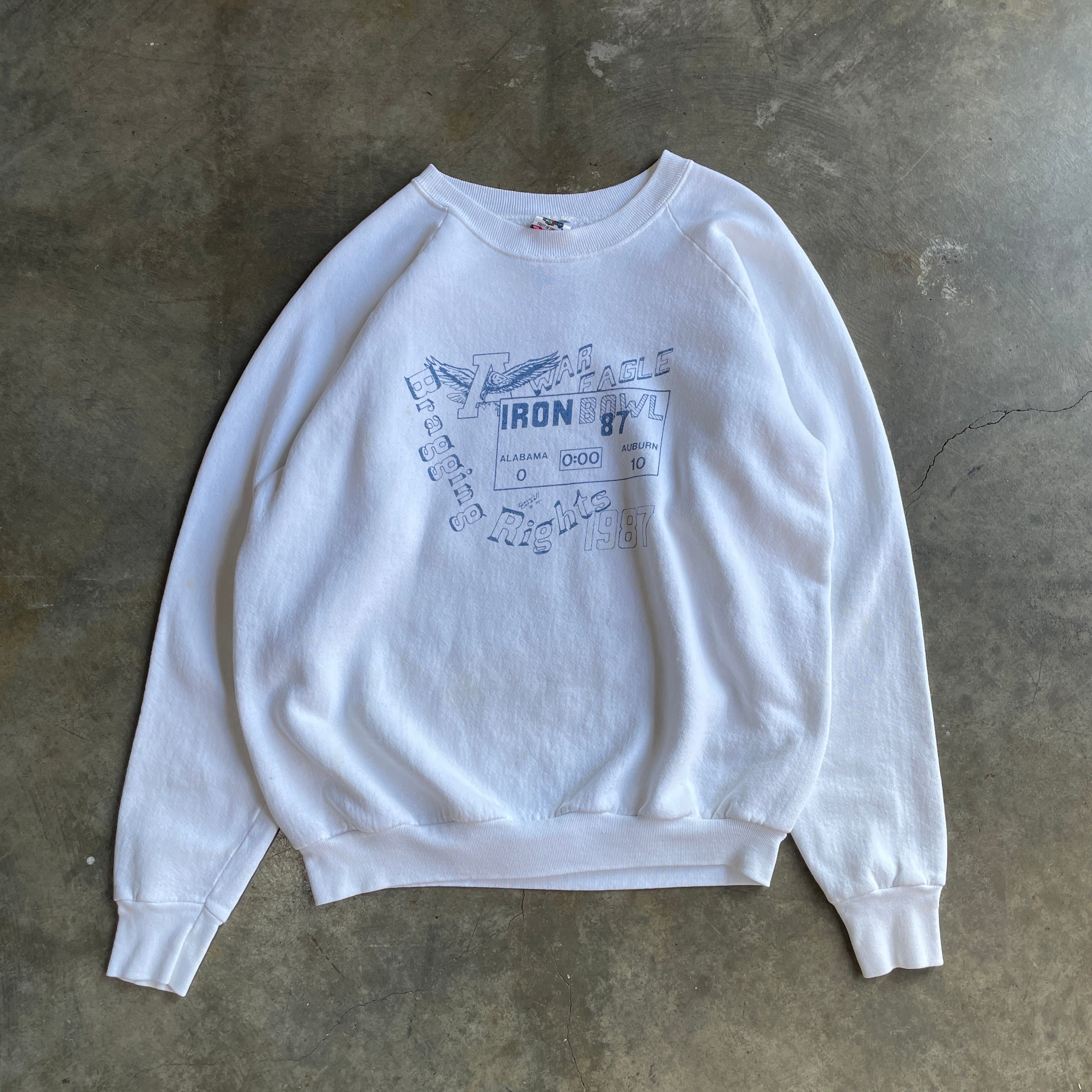 White 1987 Iron Bowl Bragging Rights Crew