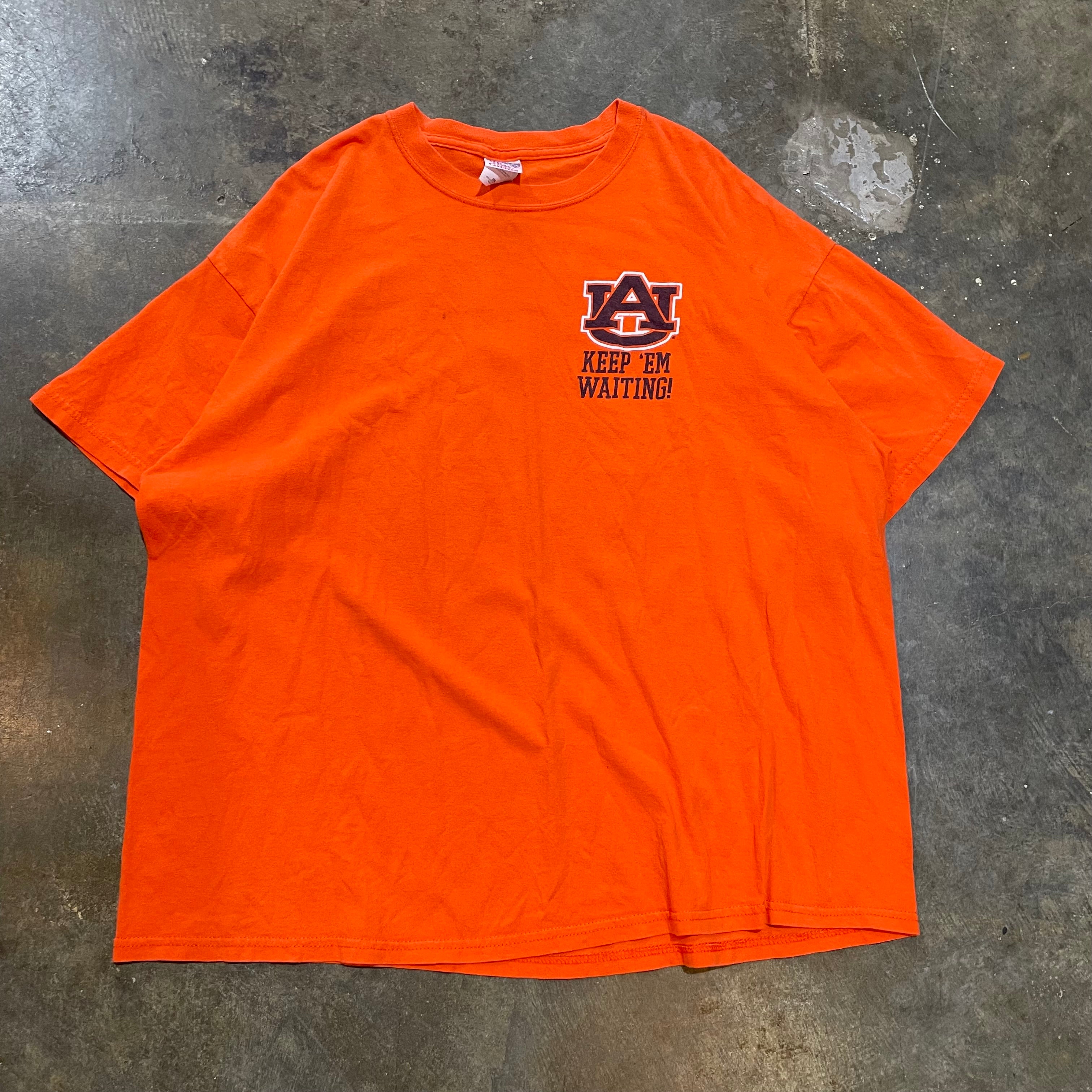 Orange Keep Em' Waiting Alabama Skeleton Tee