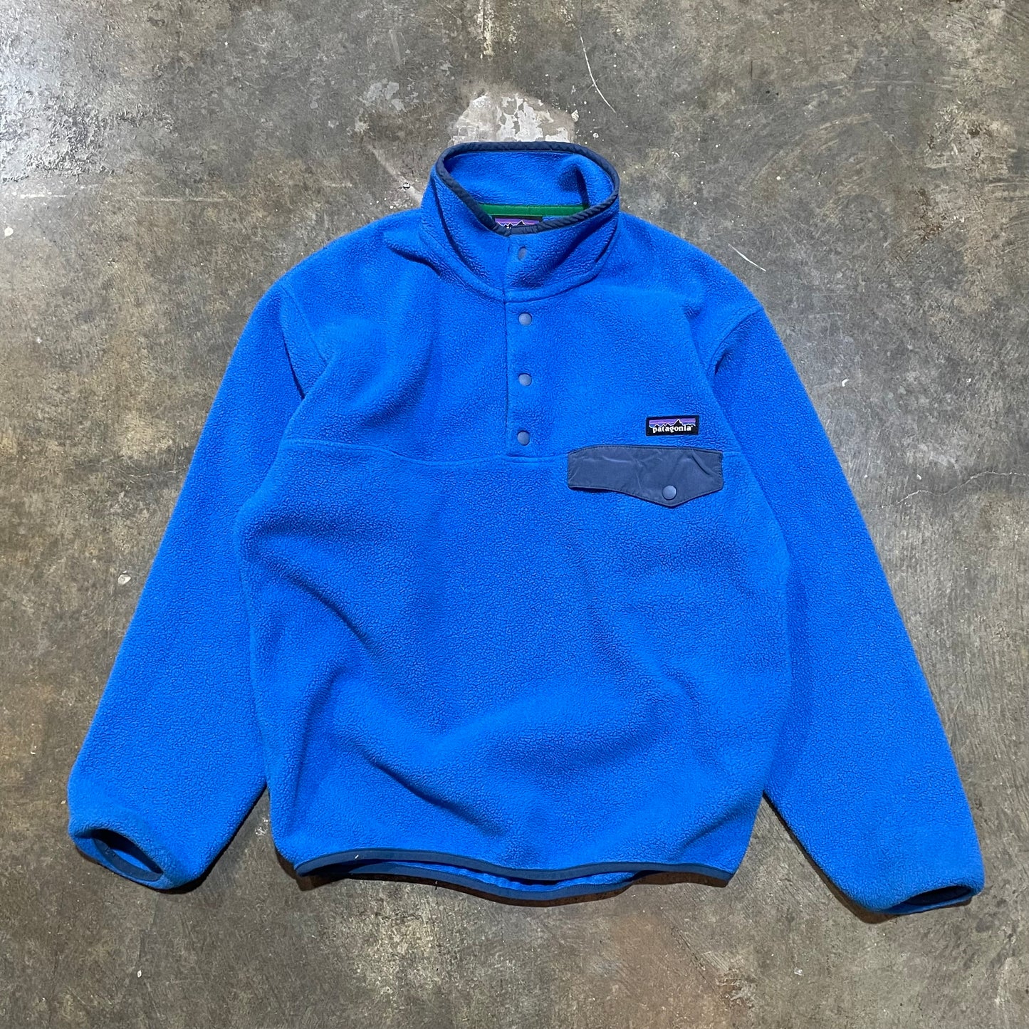 Patagonia Synchilla Blue Sz