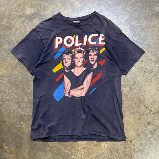Hanes The Police Grey Tee