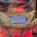 Brown Red and Navy Pendeleton Board Shirt