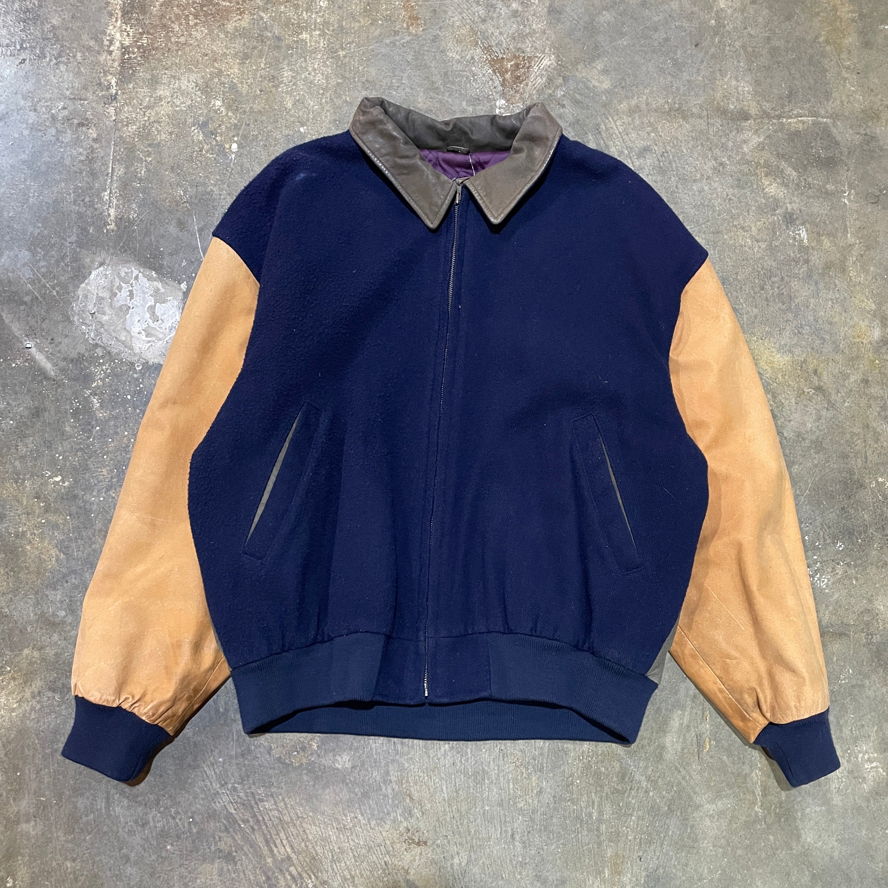 American Eagle Old Navy/Tan Zip-Up Jacket