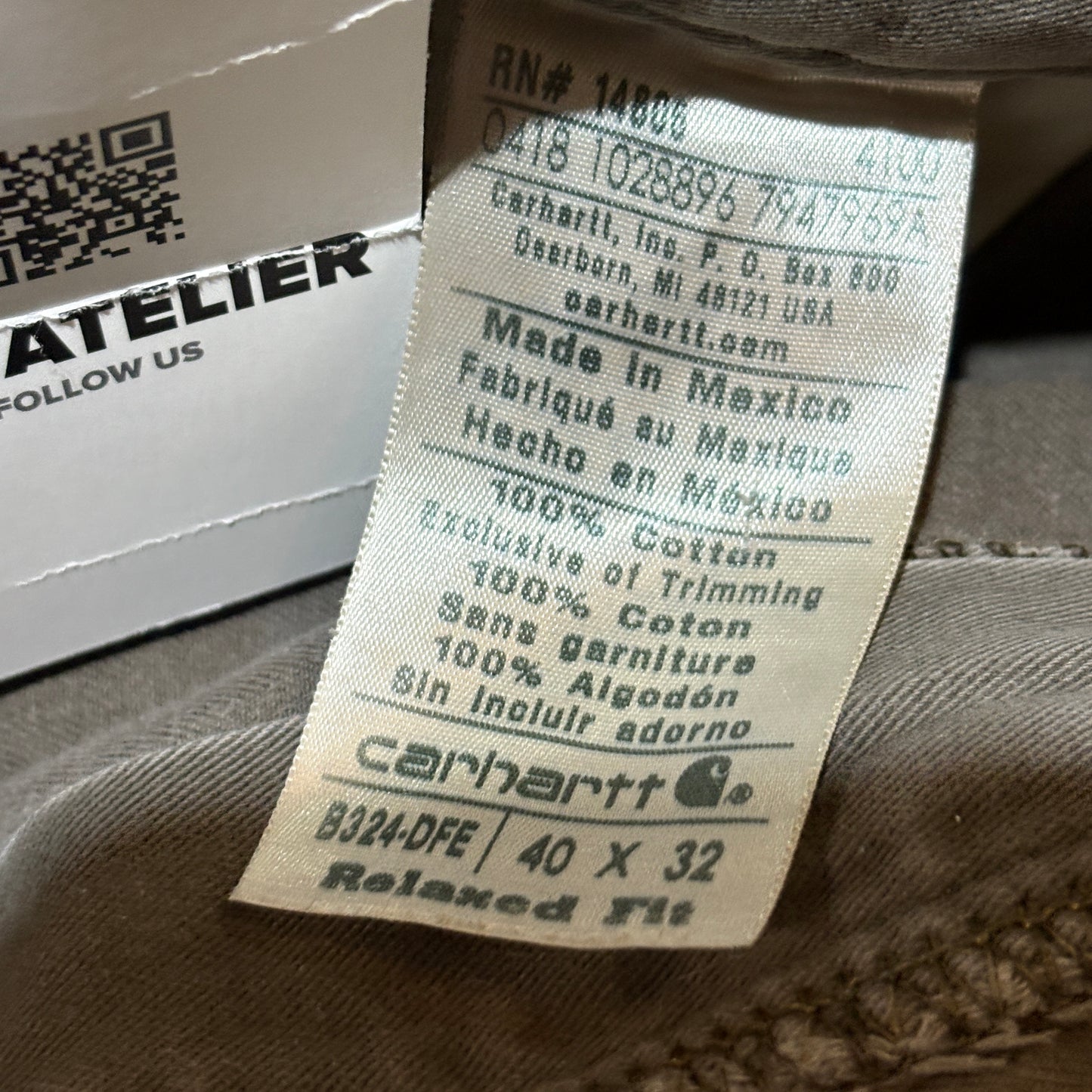 Carhartt Simple Y2K Carpenter Brown Pants1