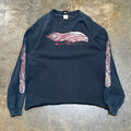 Harley Davidson Eagle Flame-Sleeve Long Sleeve Tee