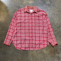 Lightweight repage red Flannel