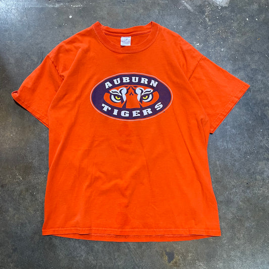 Auburn Tiger Eye Orange Jerzees Tee