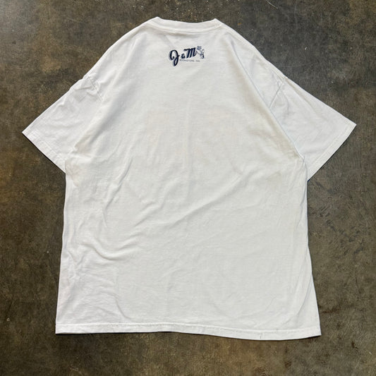 White Auburn J&M Tiger Tee