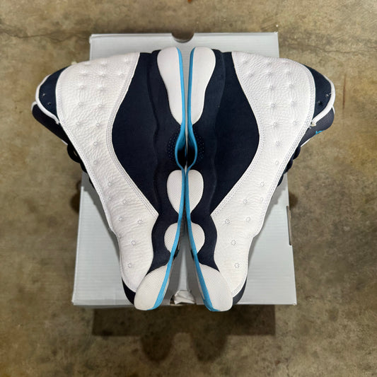 Jordan 13 Obsidian Powder Blue White