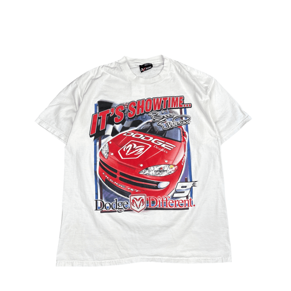 Chase Authentics Dodge NASCAR Showtime Tee - White (L)