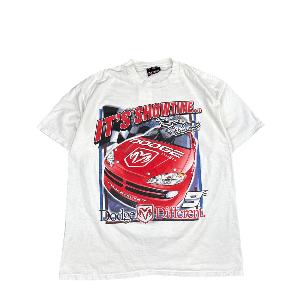 Chase Authentics Dodge NASCAR Showtime Tee - White (L)