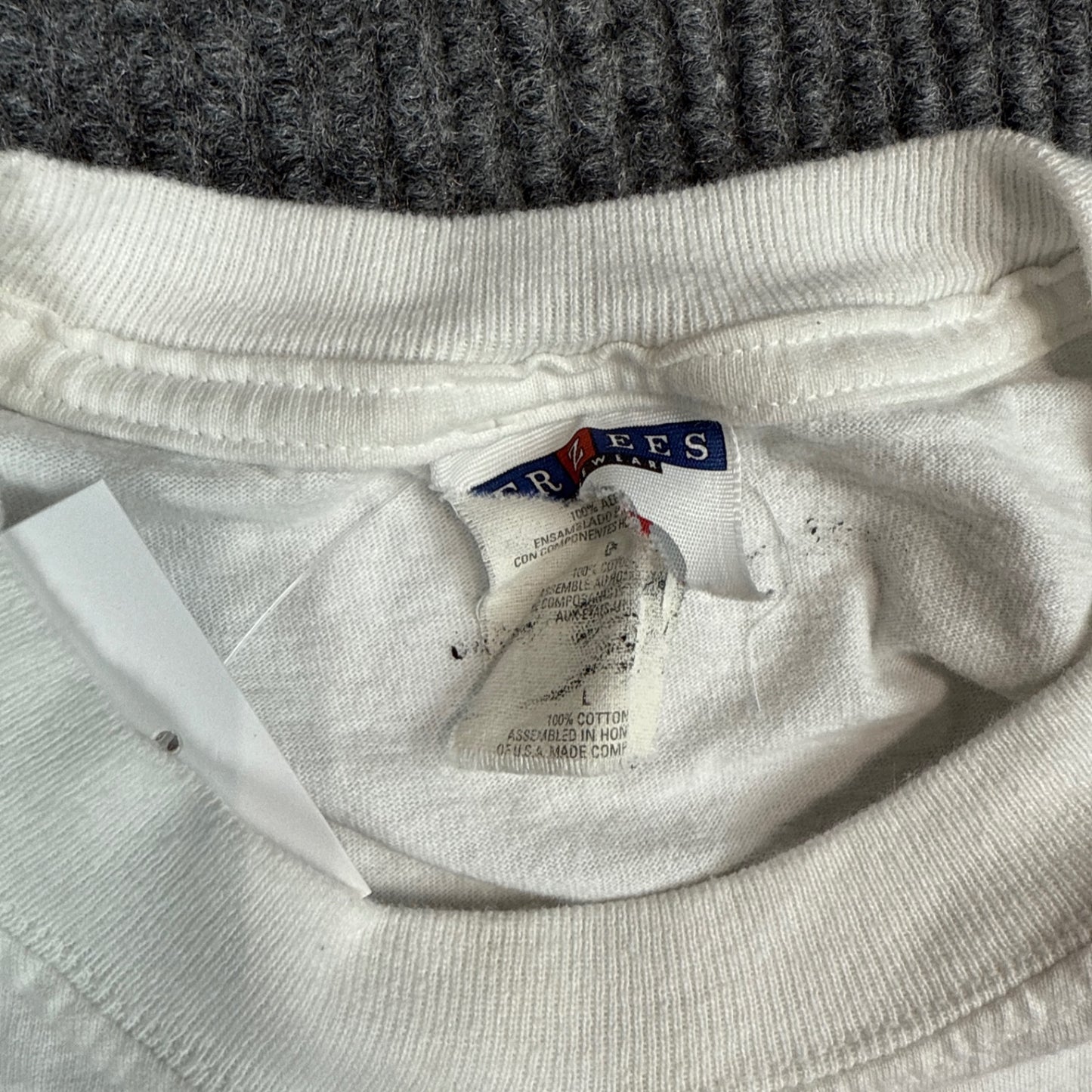 JERZEES New Jersey Devils Stanley Cup Champions Tee - White (L)