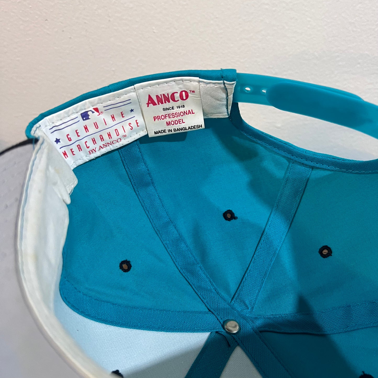 DS Teal Florida Marlins Black Brim Hat