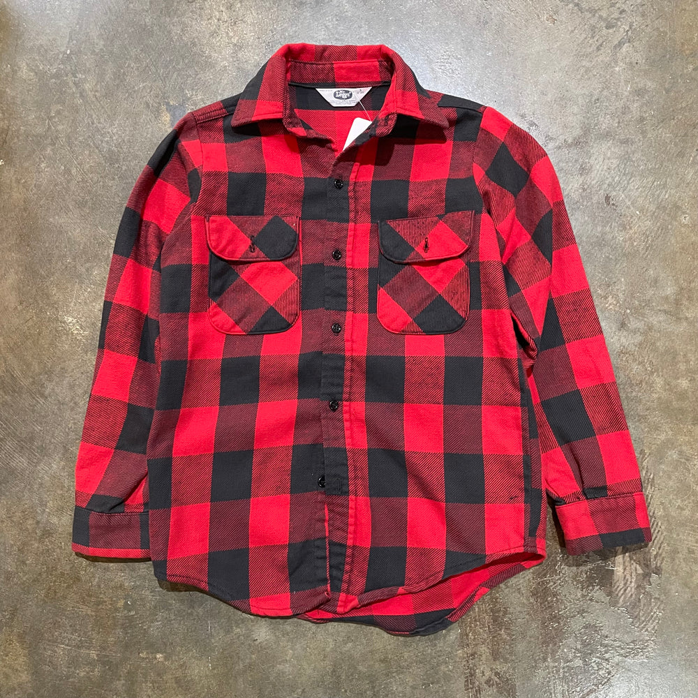 Red and Black Mr Leggs Flannel