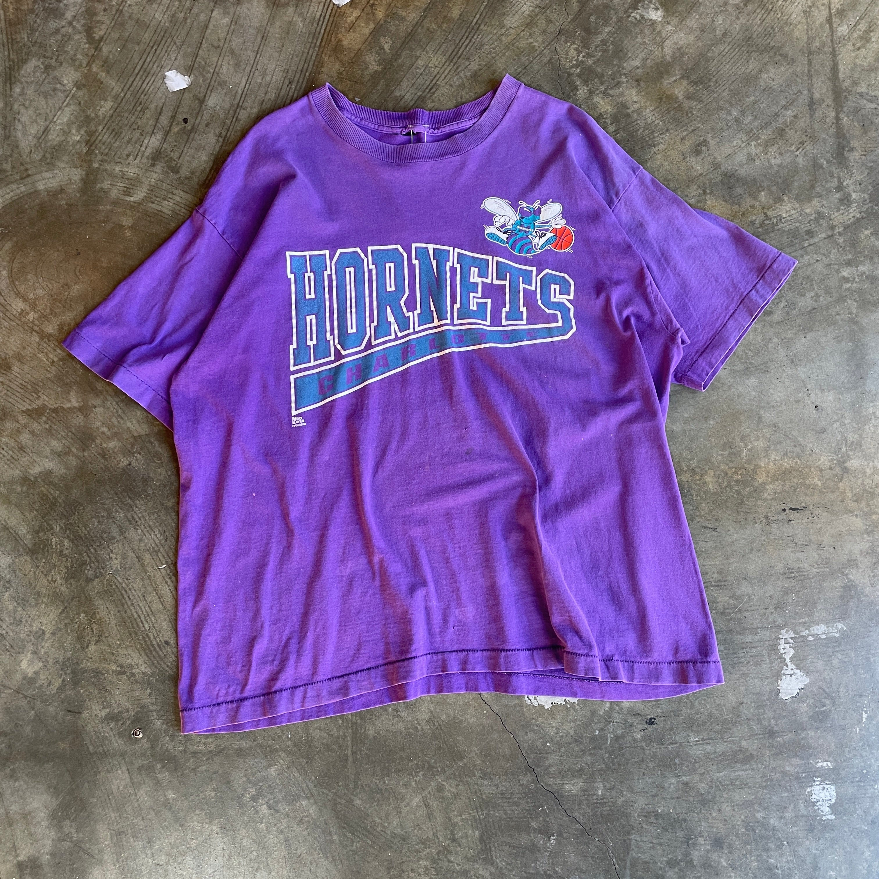 Purple Charlotte Hornets Pro Player Tee