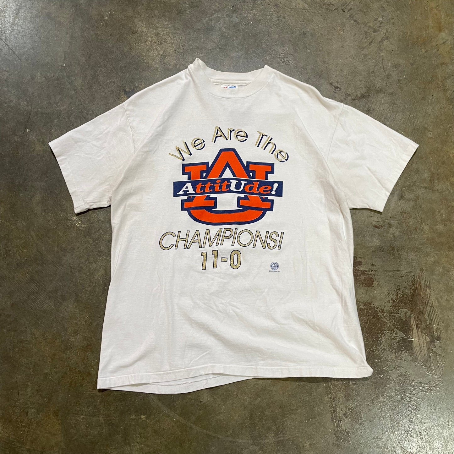 We are the Champions Auburn 1993 schedule Tee