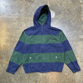 Striped Polo Windbreaker Jacket