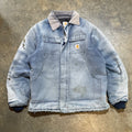 Faded Blue Carhartt arctic Jacket