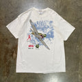 1995 Tiger Military Plane Tee L