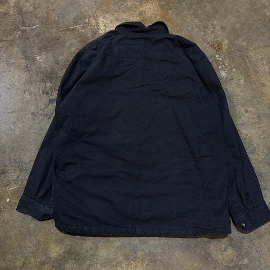 Black Carhartt Button-Up Jacket