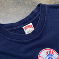 Navy New York Yankees Triple Threat Tee