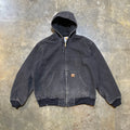 Black Carhartt Hooded Jacket