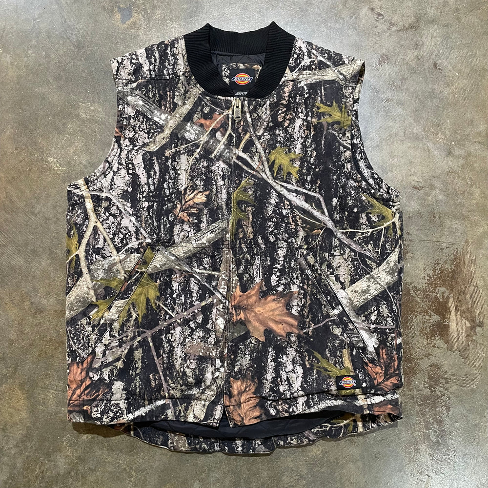 Dickies Camo Zip Up Vest