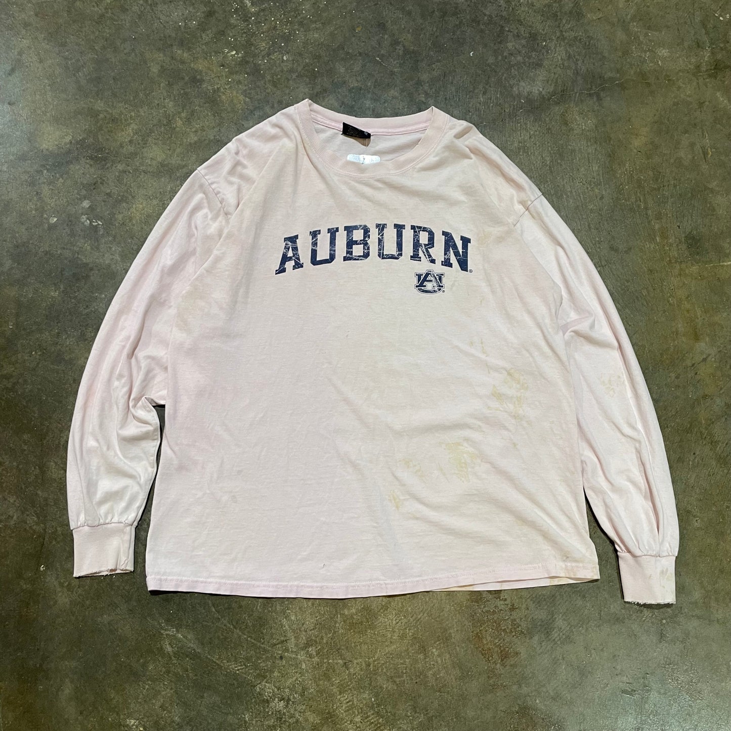 Auburn Pink LS Tee