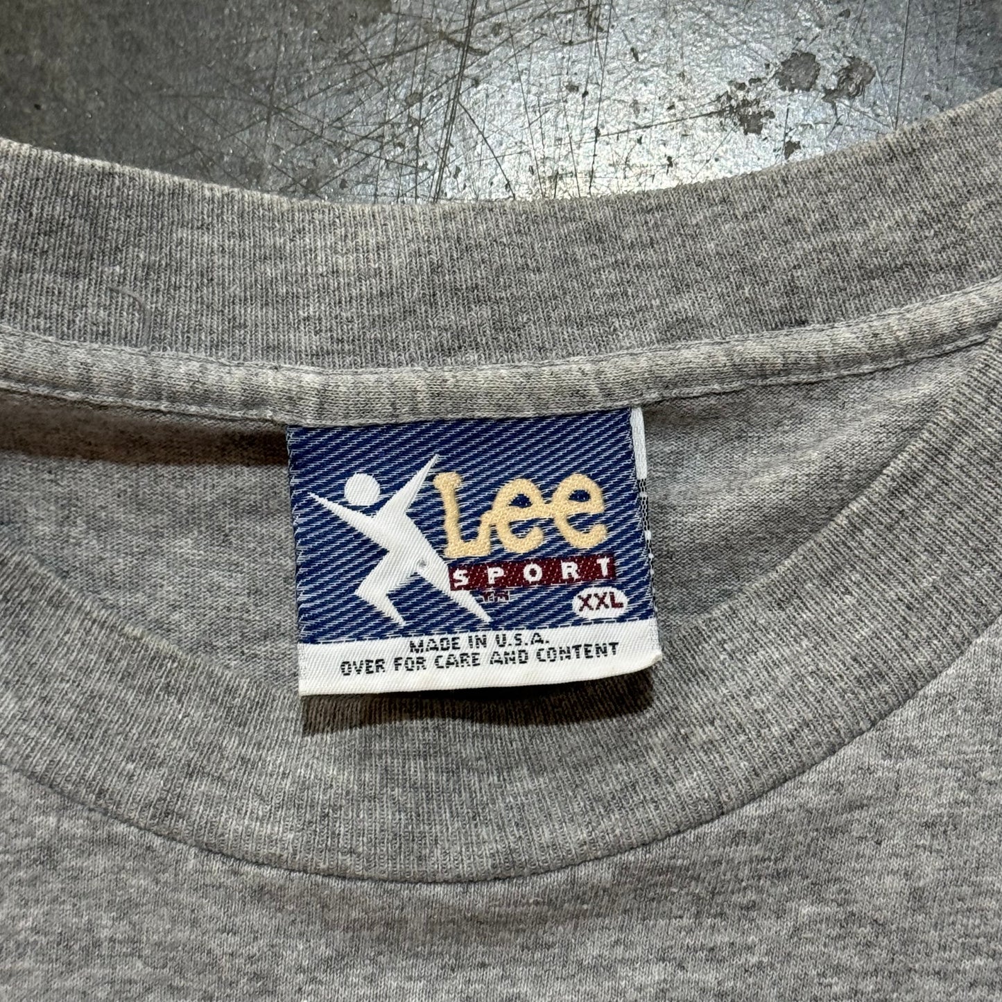 Lee Sport 1996 Super Bowl XXX Grey Tee