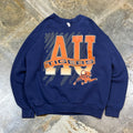 AU Tigers Navy Cut Neck Crewneck