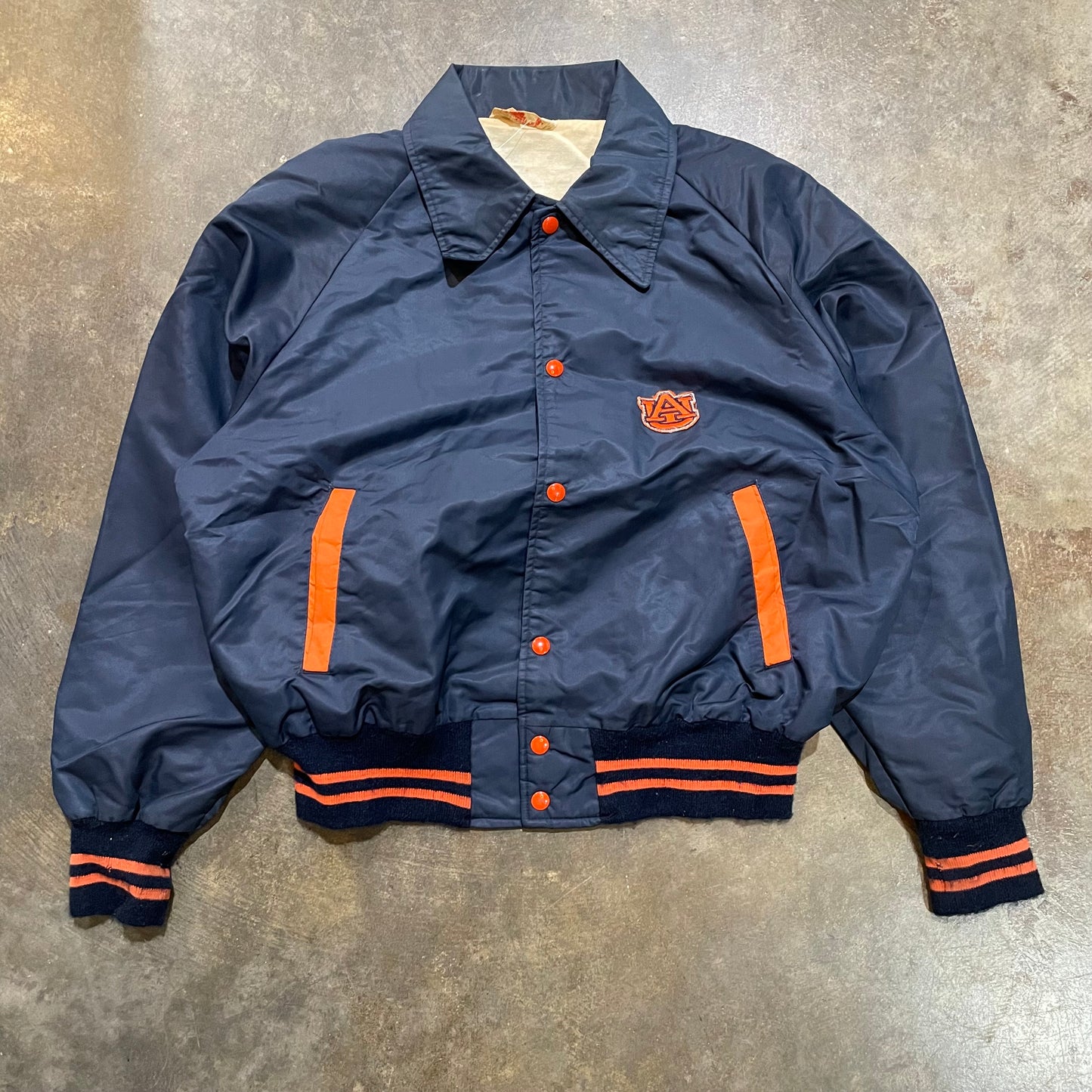 Auburn Satin The Warm Up Jacket
