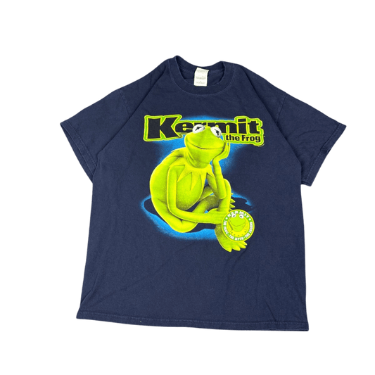 Gildan Kermit the Frog Graphic Tee - Navy Blue