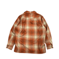 Pendleton Board Shirt Jacket - Orange Plaid (L)