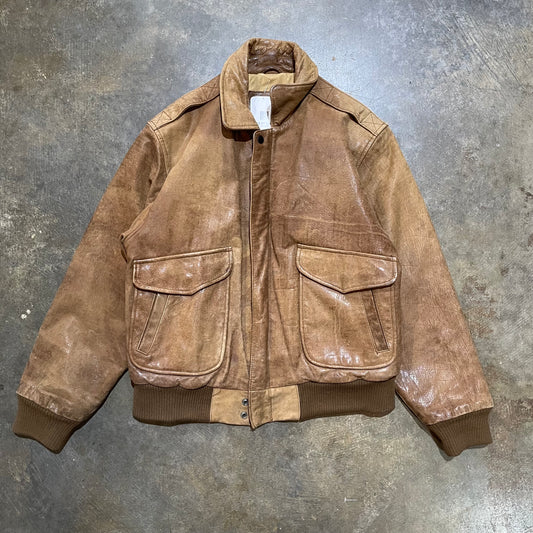 Light Brown Unbranded Leather Jacket