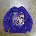 Minnesota Vikings Purple Nutmeg Throwbacks Crewneck