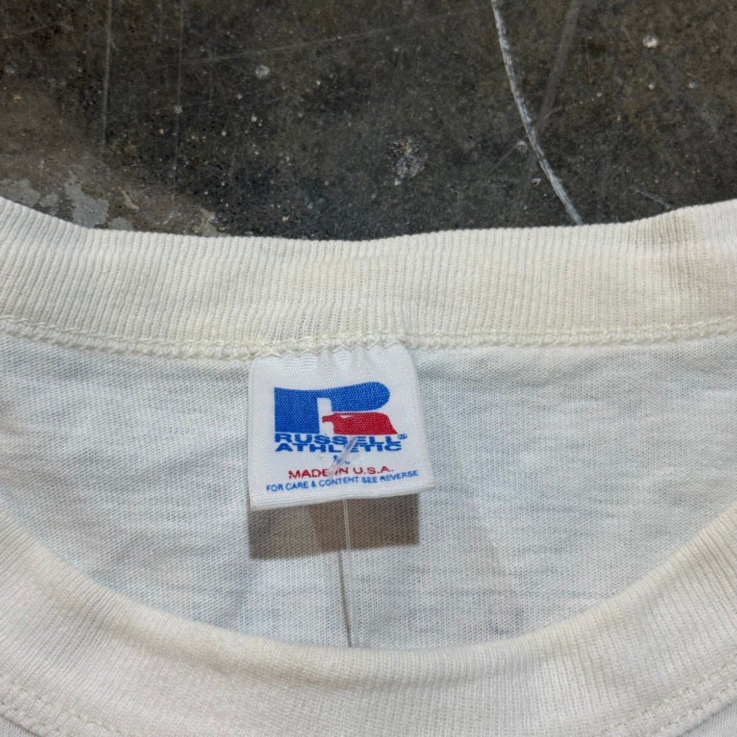 White Auburn University Tiger Rags Tee