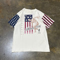 Vintage Atlanta 1996 Olympic Discus Flag Tee