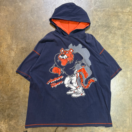 TNT Auburn Navy Short Sleeve Hoodie