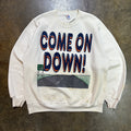 1993 Come On Down Iron Bowl Auburn White Sweatshirt