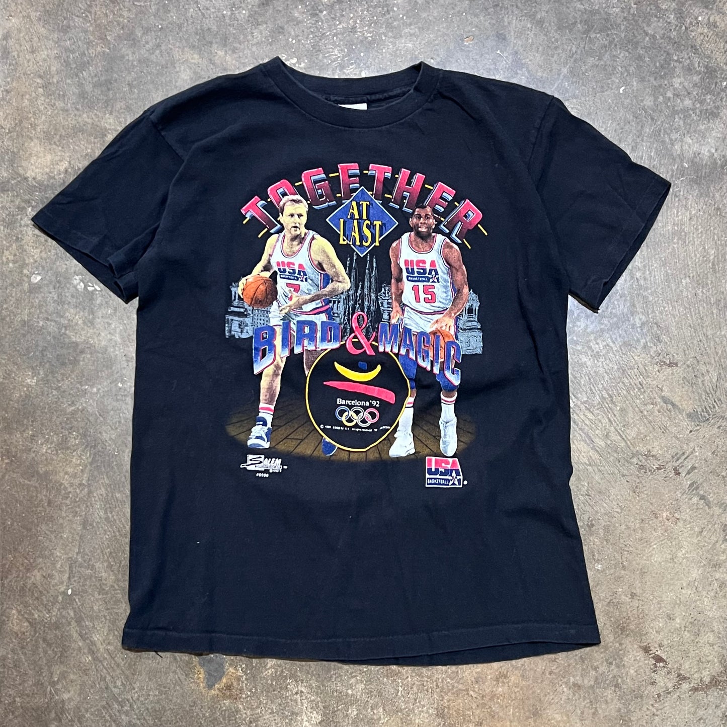 Salem Bird and Magic USA Basketball Tee