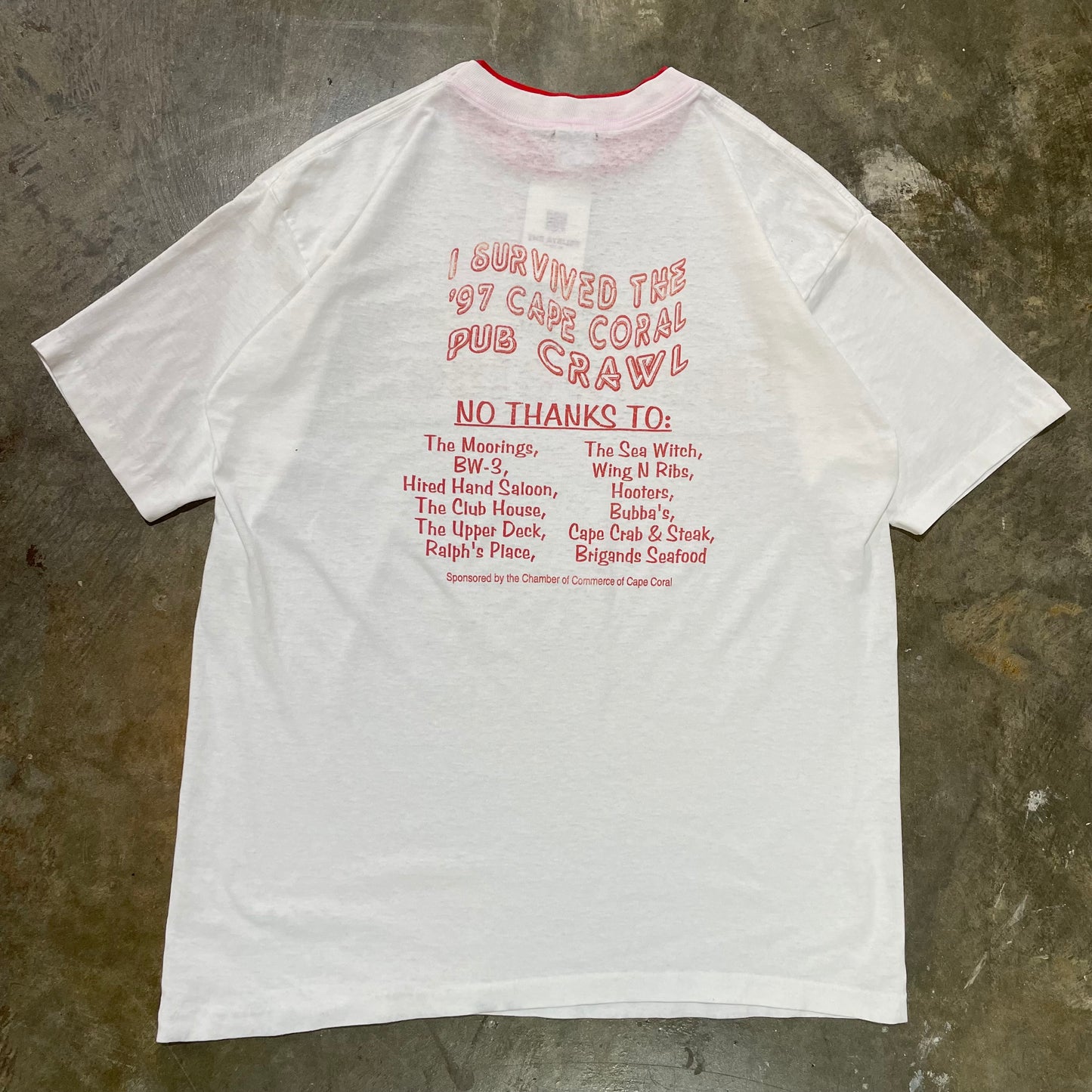 Budweiser King of Beers Red Collar tee