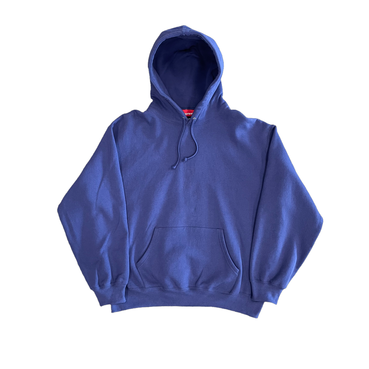 Supreme Satin AppliquÃ© Hoodie Navy