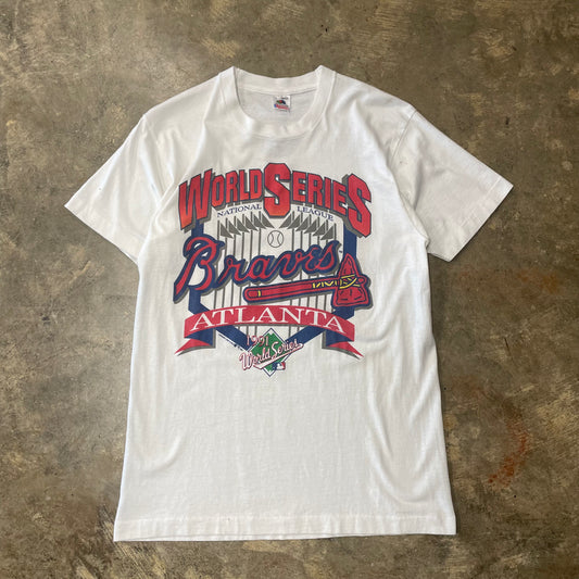 1991 Atlanta Braves World Series Flags tee