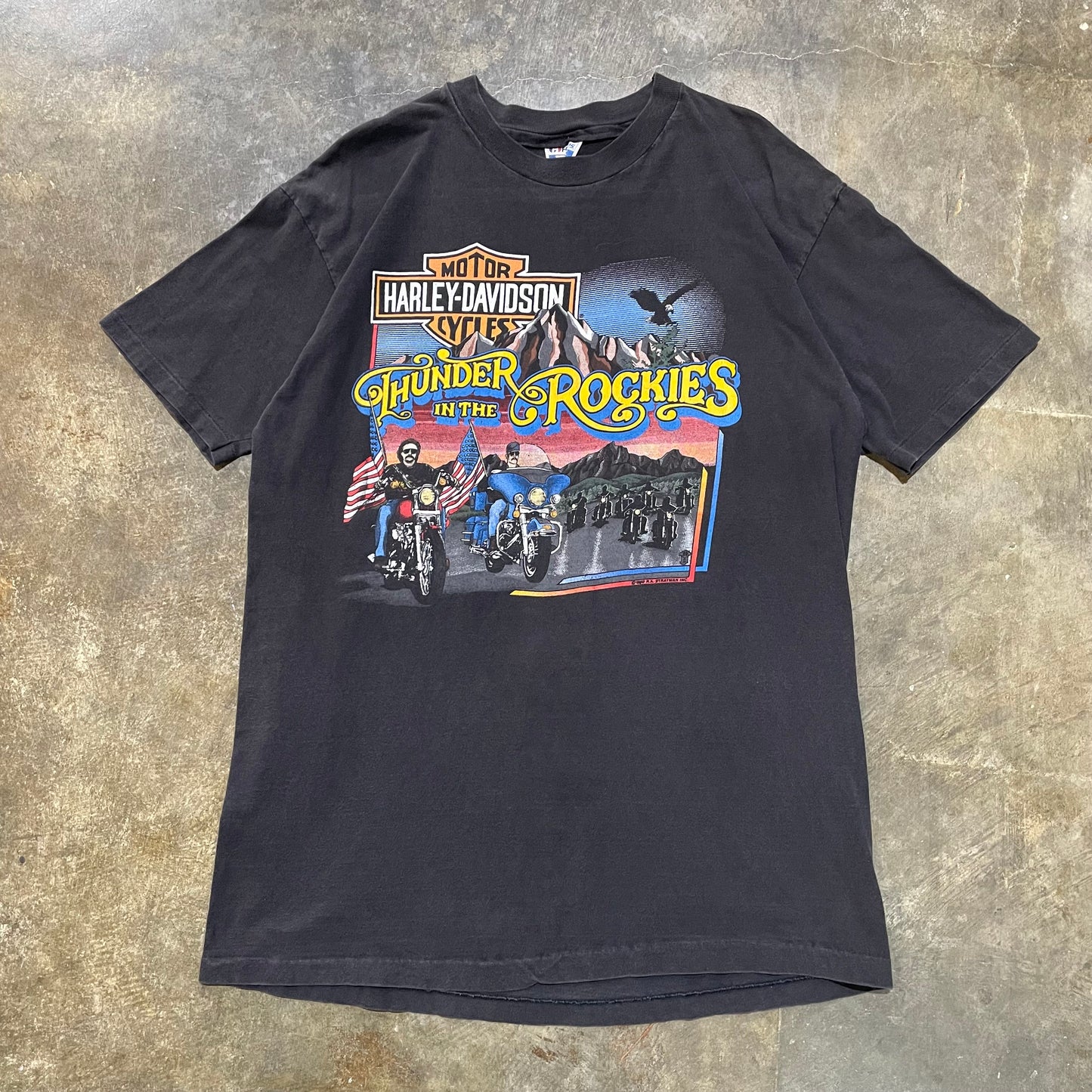 Harley Davidson Thunder In The Rockies Tee