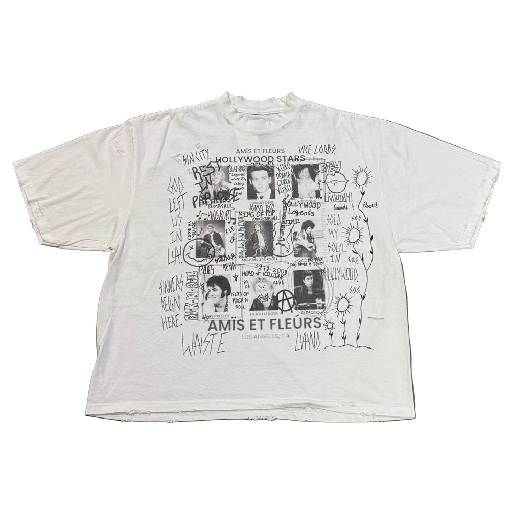 AMIS ET FLEURS Hollywood Stars T-Shirt