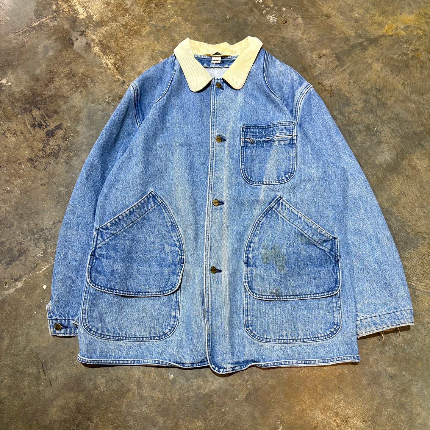 LL Bean Denim Button Jacket2