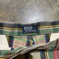Polo RL Linen Plaid Shorts