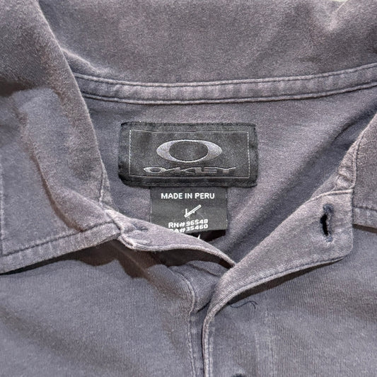 Y2K Oakley Polo Shirt