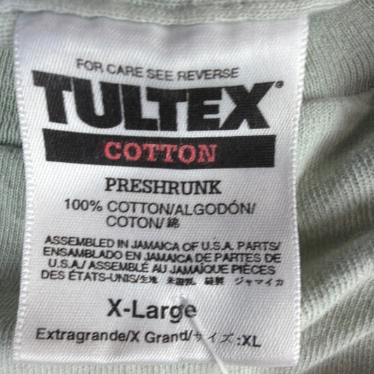 Tultex Graphic Tee - Light Green (XL)